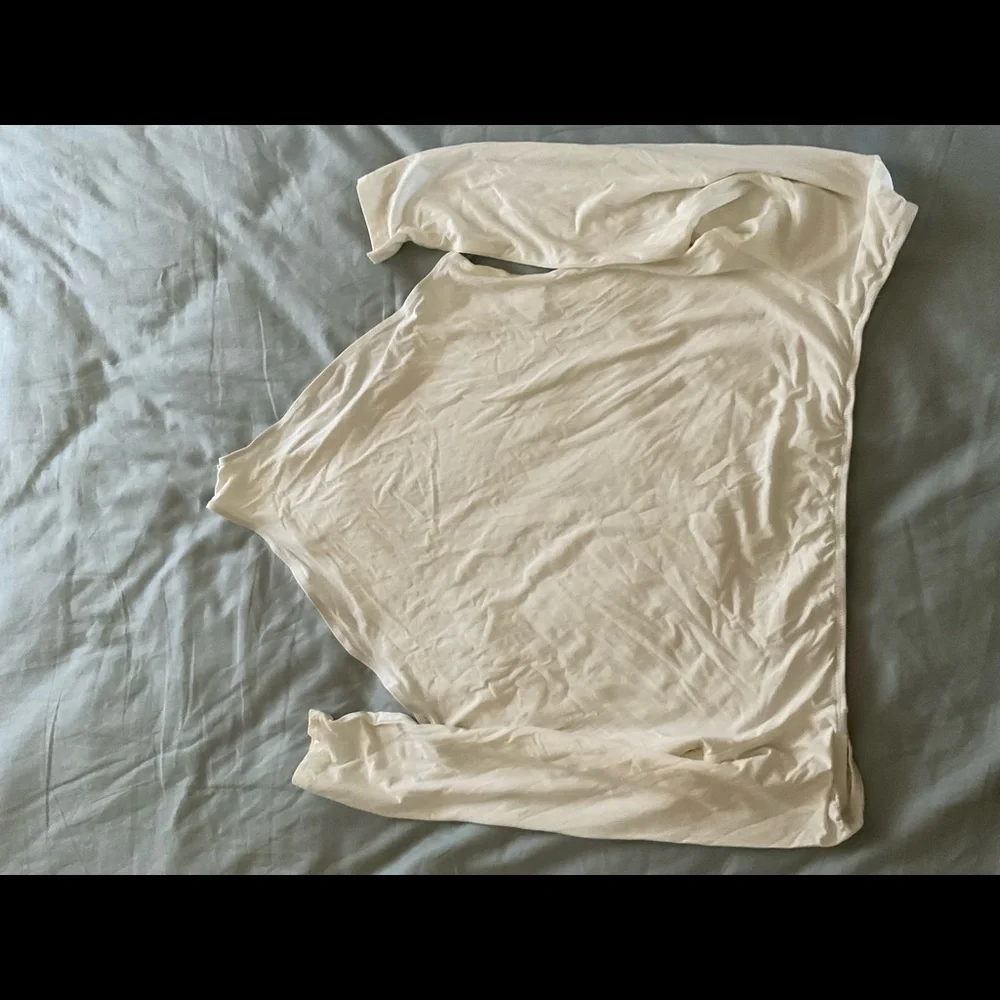 Plus size off shoulder solid bodysuit - Picture 4 of 4